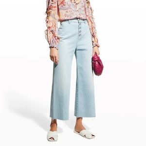 VERONICA BEARD GRANT WIDE LEG JEAN Size 27